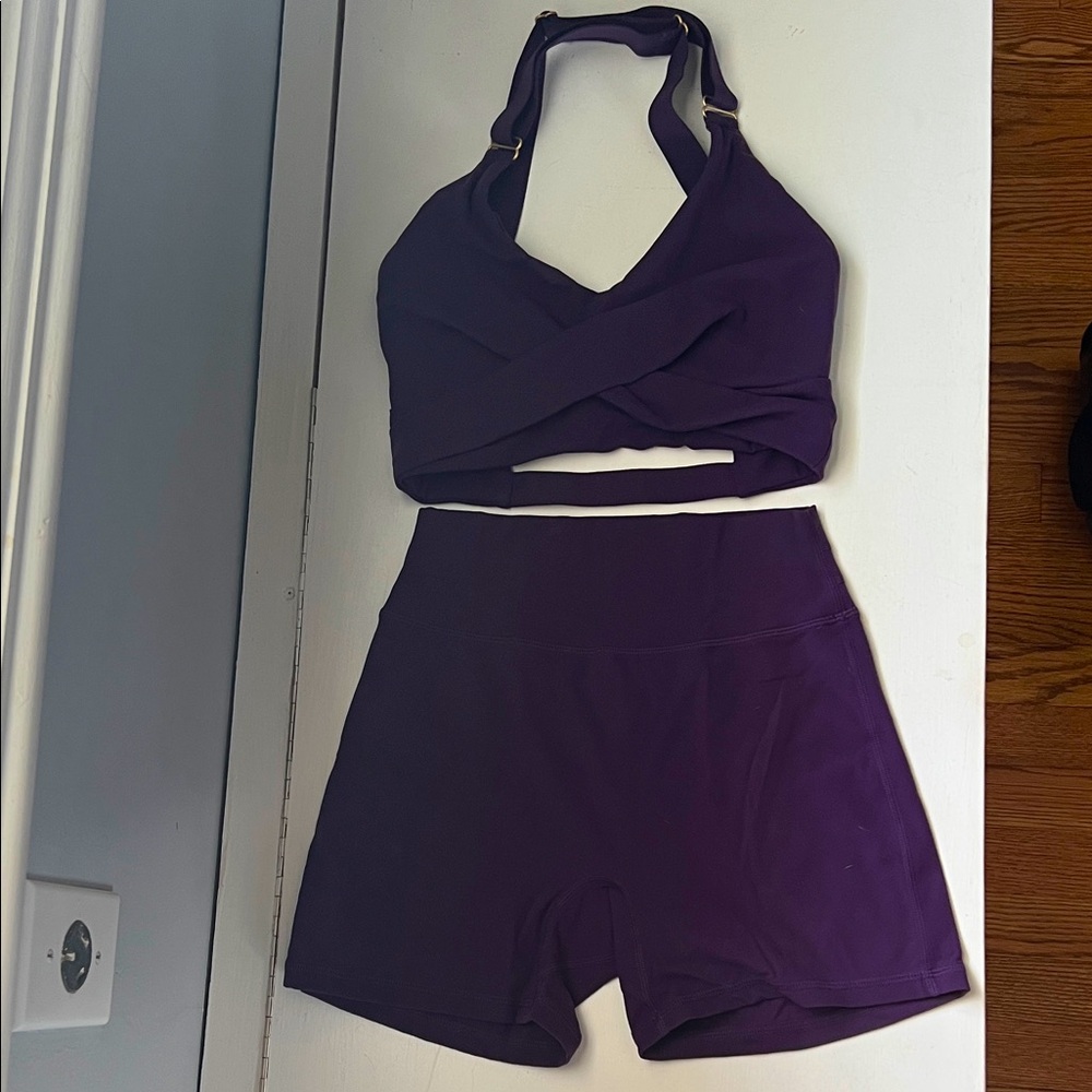 Buff Bunny Purple Activewear Set